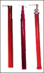 FRP Telescopic Earth Discharge Rods from 2.5 to 6 meters at Rs